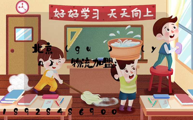 北京國(guó)際運(yùn)輸物流加盟