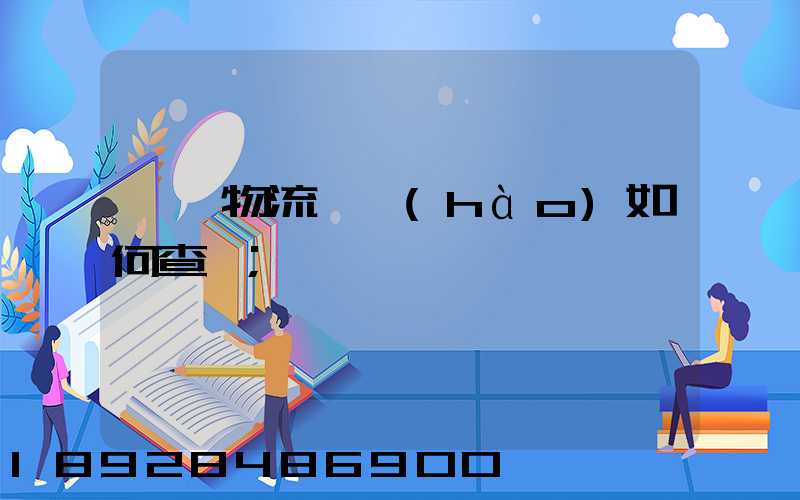 國際物流單號(hào)如何查詢