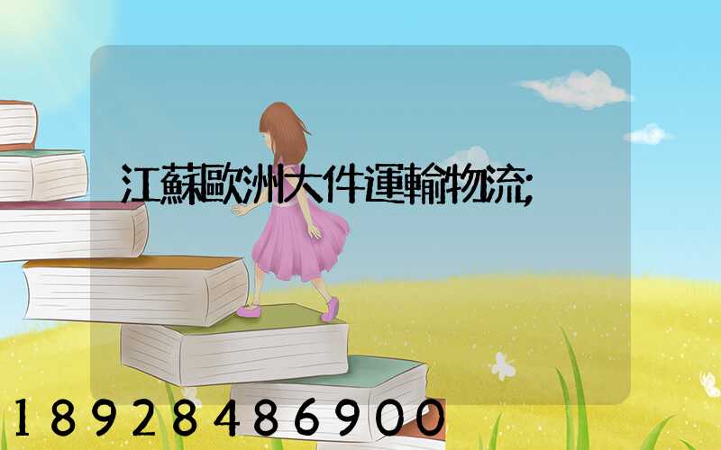 江蘇歐洲大件運輸物流