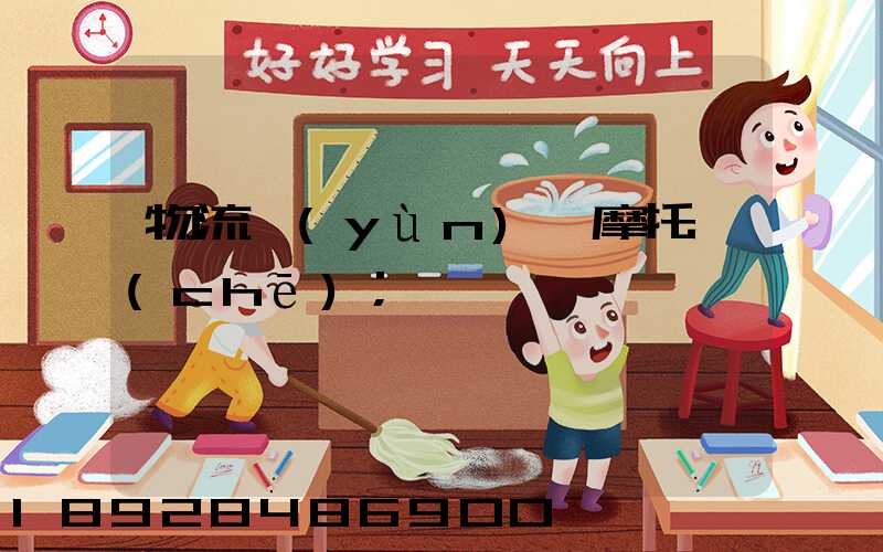 物流運(yùn)輸摩托車(chē)